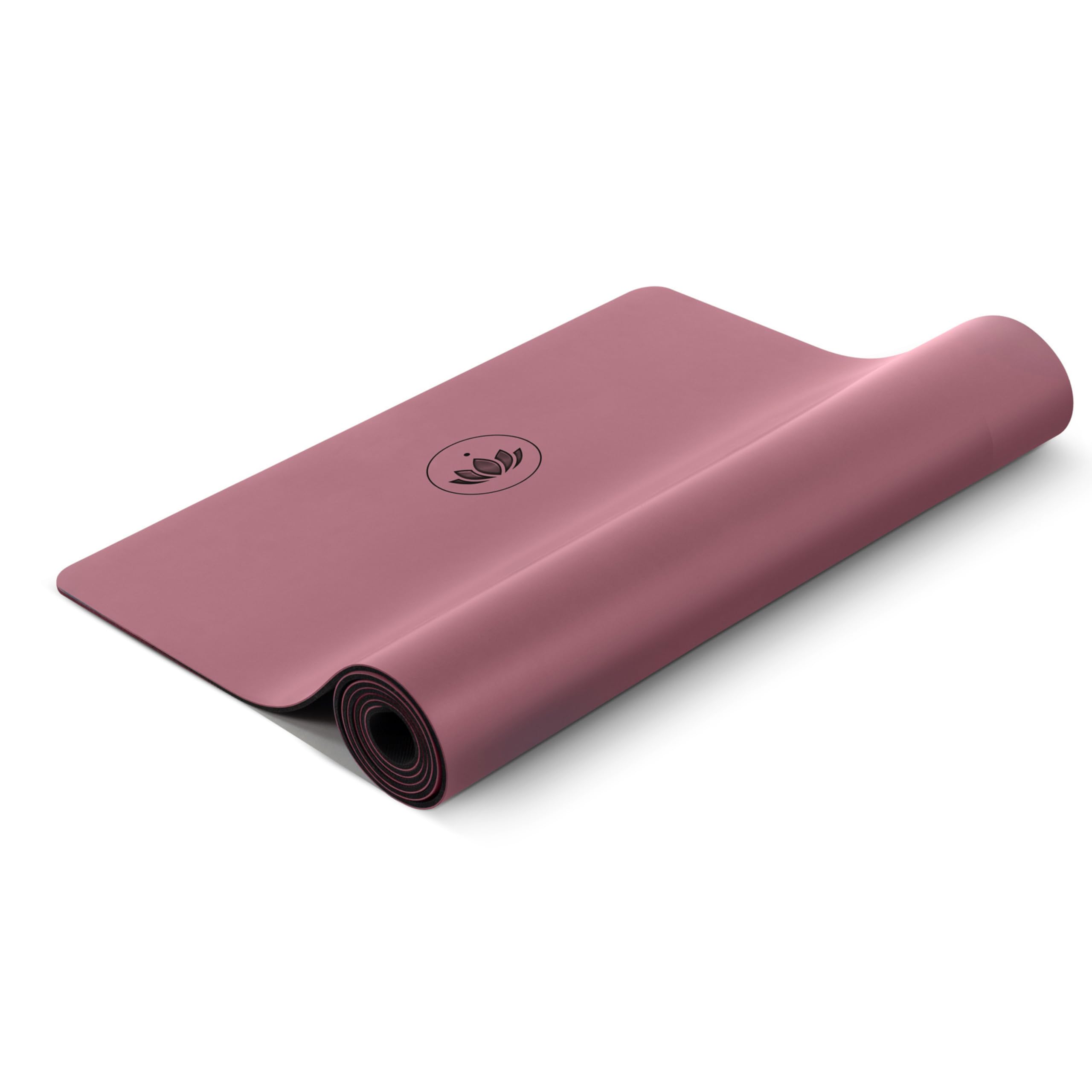 LOTUSCRAFTS® Yogamatte rutschfest, aus Naturkautschuk, universell einsetzbar als Yoga Matte, Sportmatte, Gymnastikmatte, Fitnessmatte, Yoga Mat, Matte Sport, Trainingsmatte