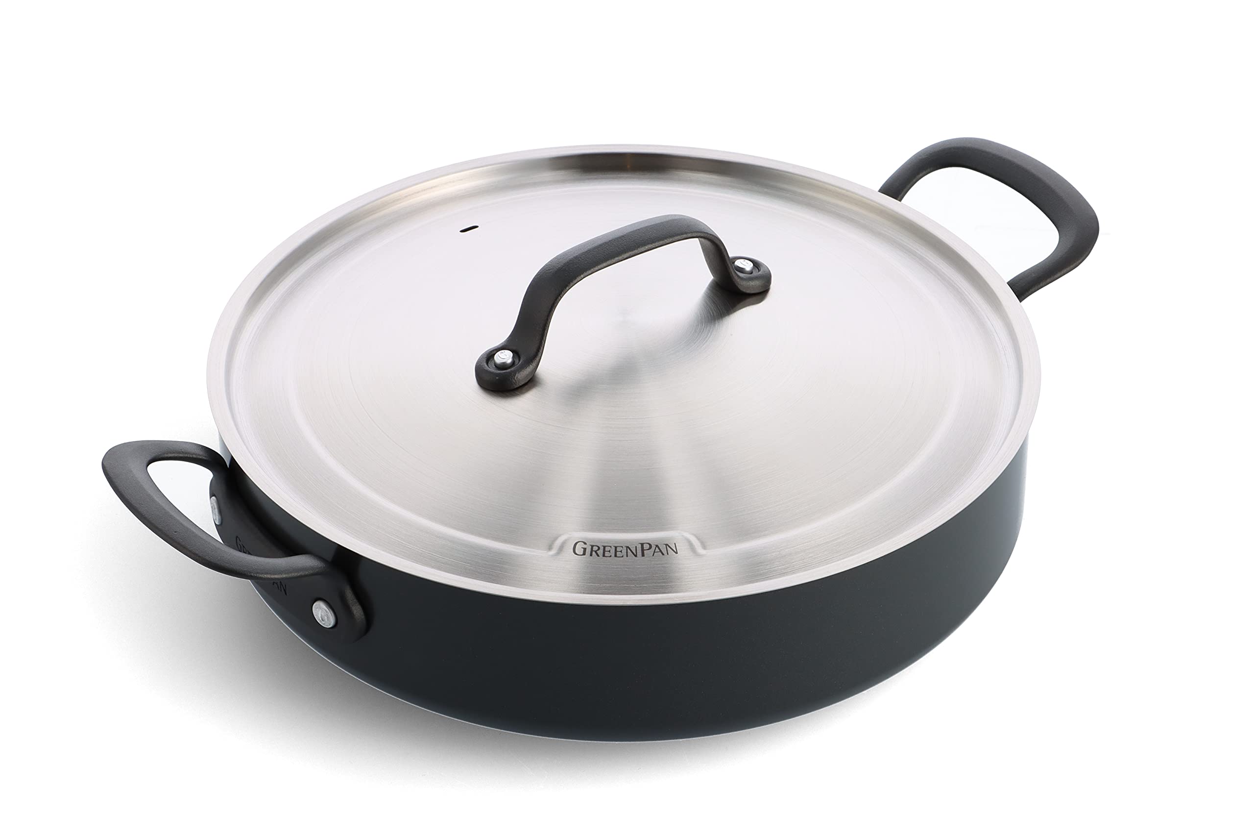 Buy GreenPan Craft y Ceramic NonStick 30 cm/4.9 Litre Sauté Pan with