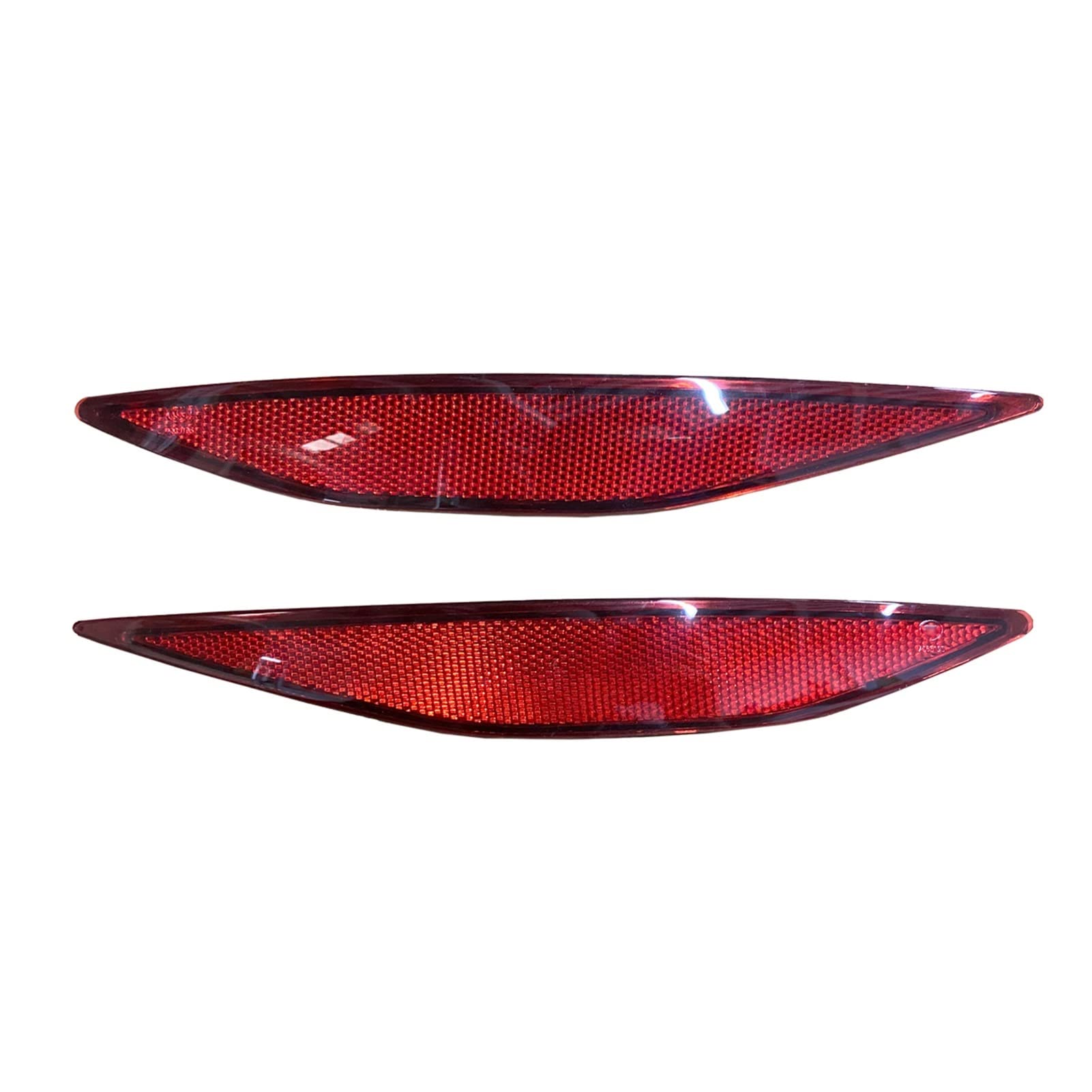 Lentille rouge feu de freinage Golf 7 GTD catadioptre pare-chocs arrière 1 paire