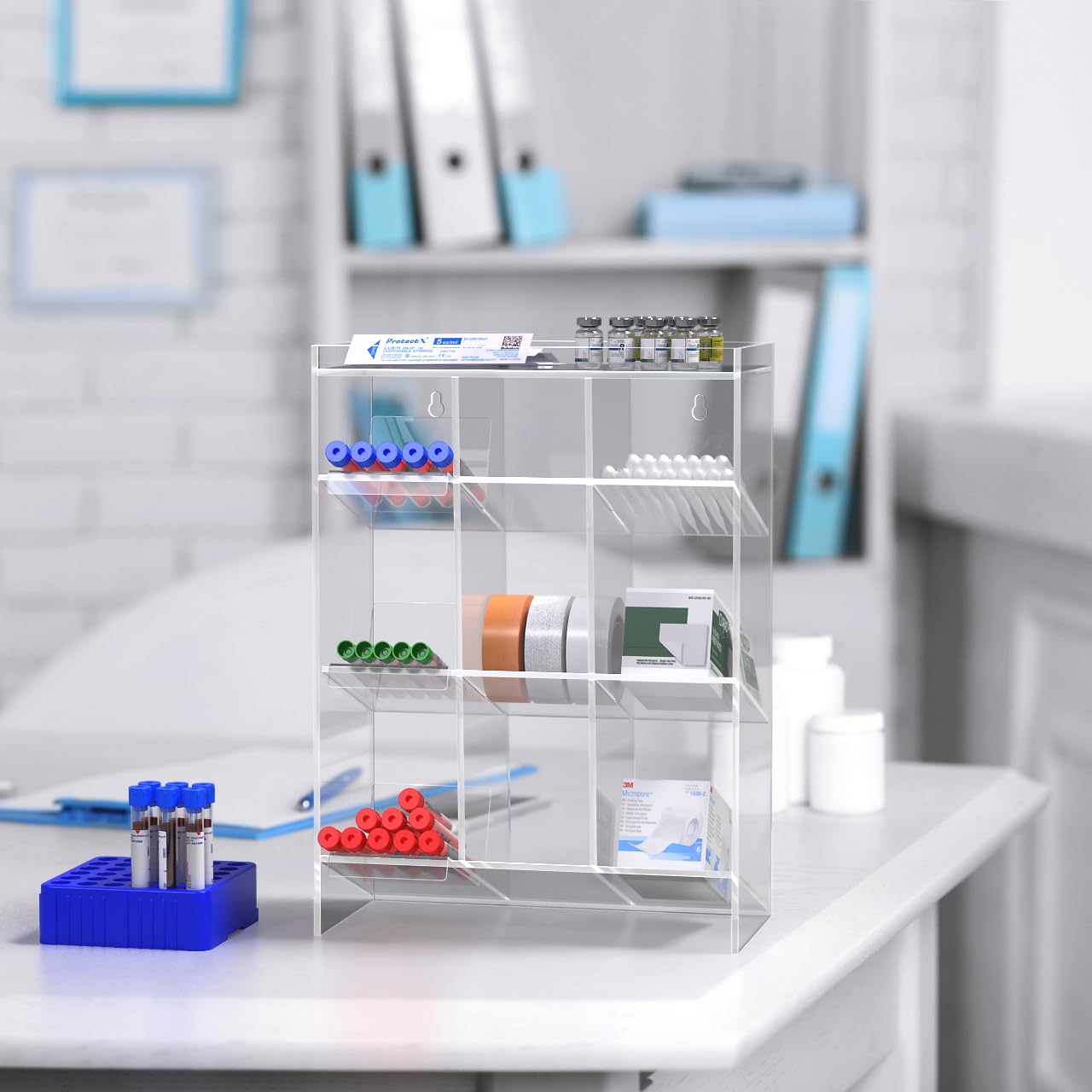 Amazon.co.jp: ML7100 クリアアクリル チューブラック 9つの