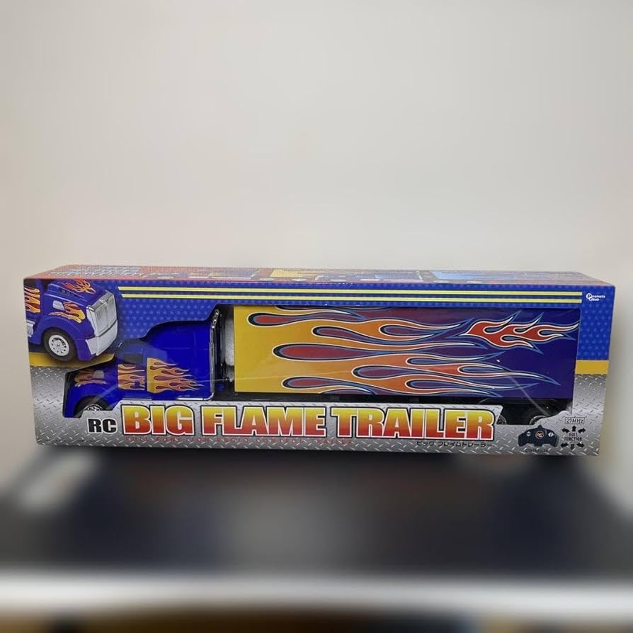 Amazon.co.jp: RC BIG FLAME TRAILER ラジコン ビッグフレイム