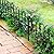 SCENDOR 5Pack Decorative Garden Fence Metal Fence Border 18" H x 20" W Fence Panels No Dig Fence Landscape Fencing for Flower Bed Yard Dogs Animal Barrier