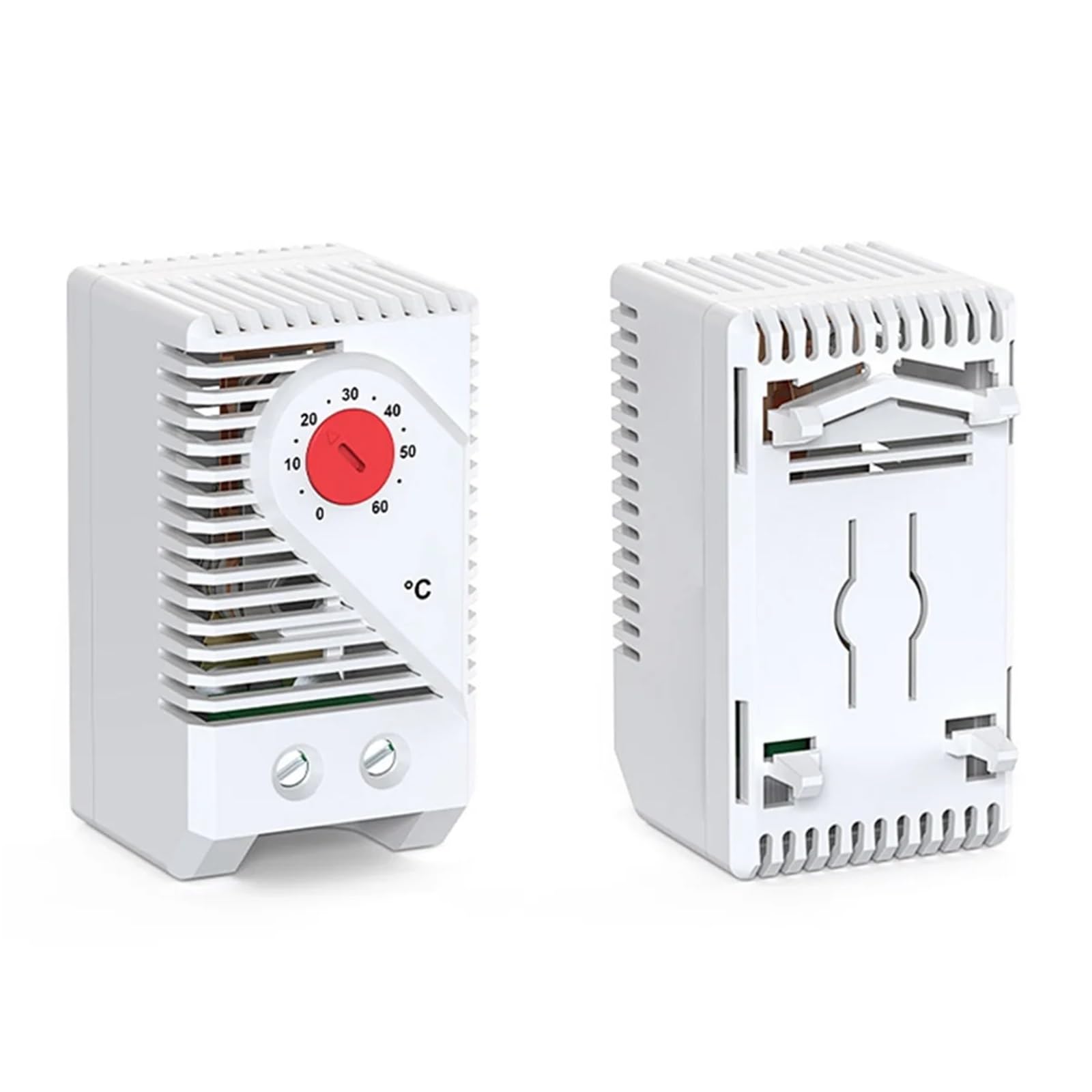 Regolatore di temperatura Interruttore meccanico NO NC 0-60℃ Termostato for armadio e controllo 'umidità AC 250V 10A KTO011