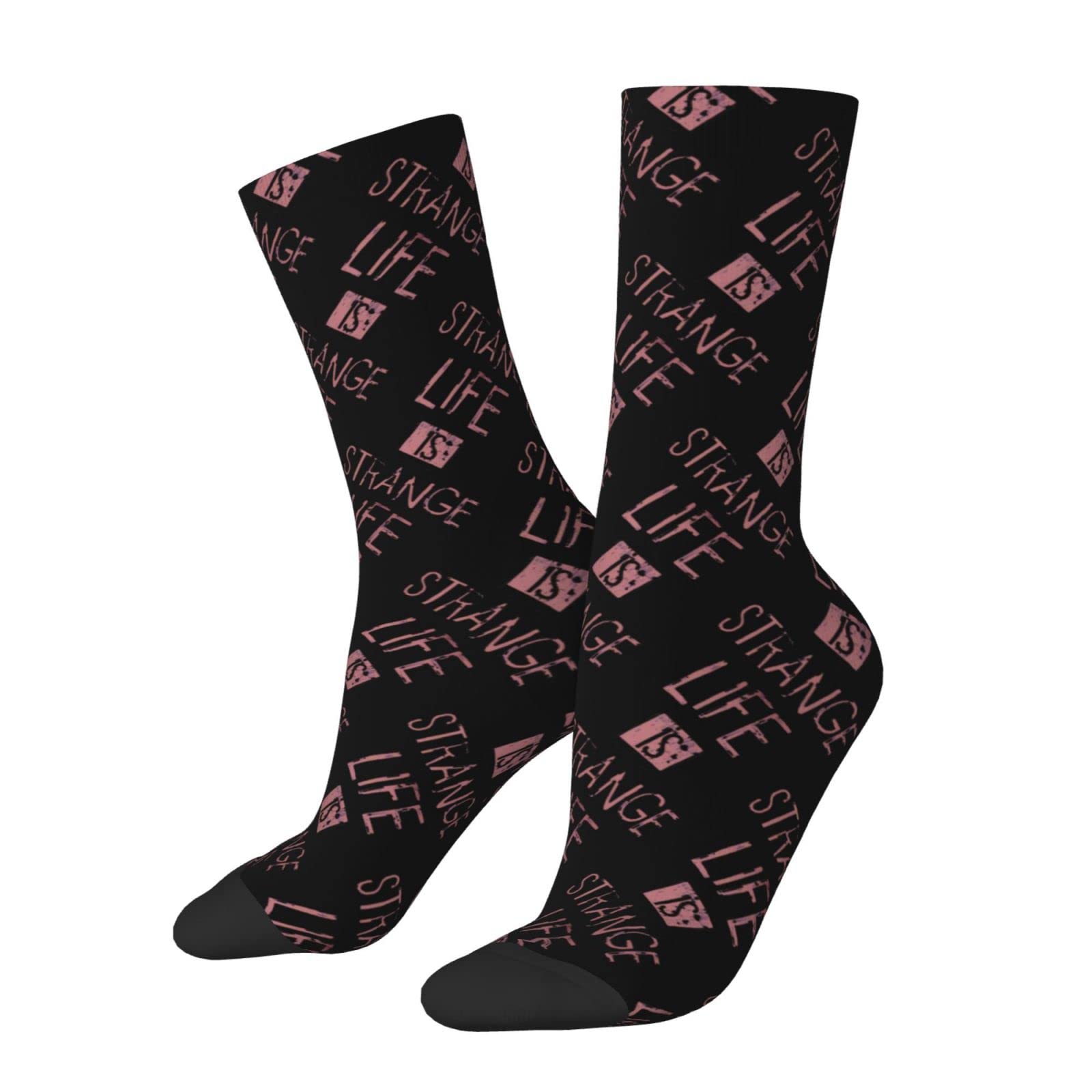 Lawenp Unisex As Pic Life Is Strange Socks, Funny Novelty Crew Socks Gift For Men Women Teen
