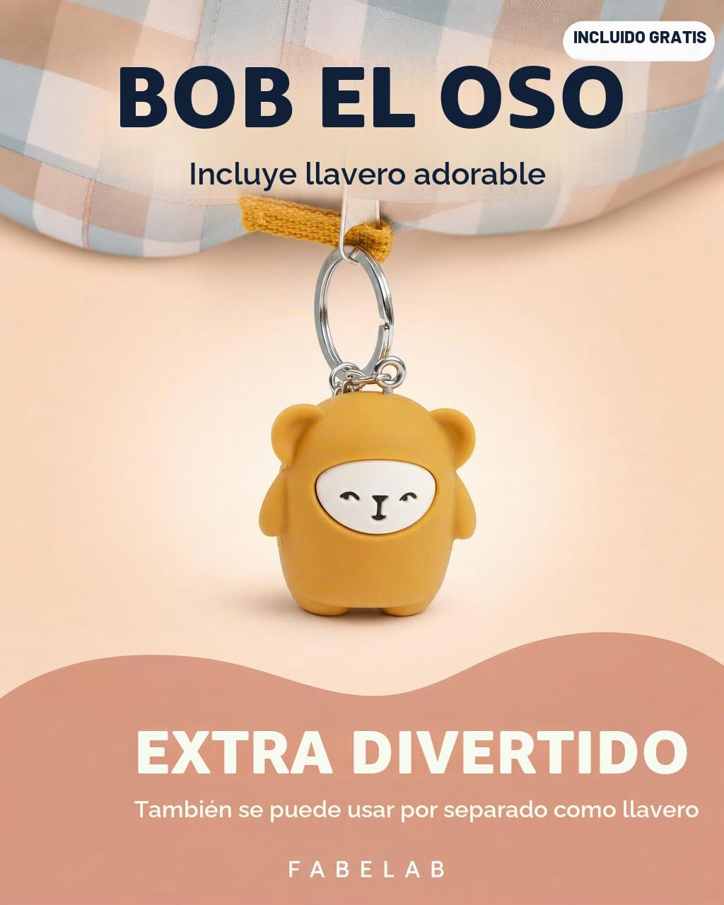 Fabelab Mochila infantil | mochila de jardín de infantes | mochila para niños a partir de 6 años en 100% poliéster reciclado | mochila escolar | mochilas infantiles con capacidad de 14 l