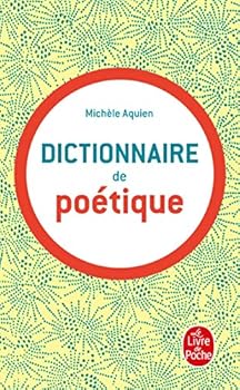 Paperback Dictionnaire de Poetique [French] Book
