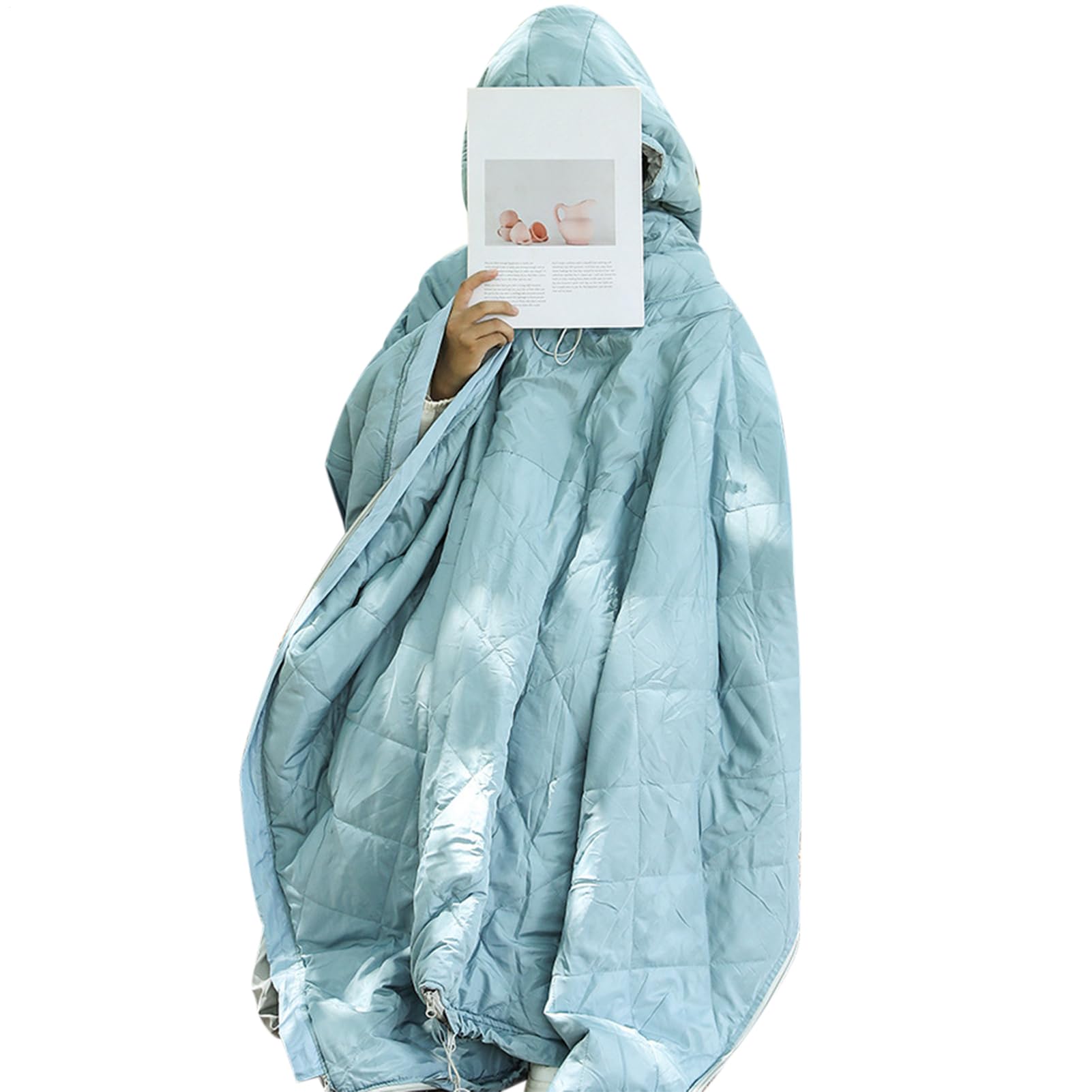 Manta Térmica para Camping Poncho Aislante Usable