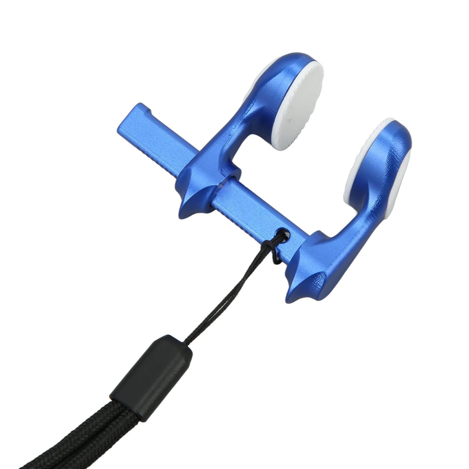 Clip per naso da immersione, regolabile, professionale, in lega di alluminio, con cordino
