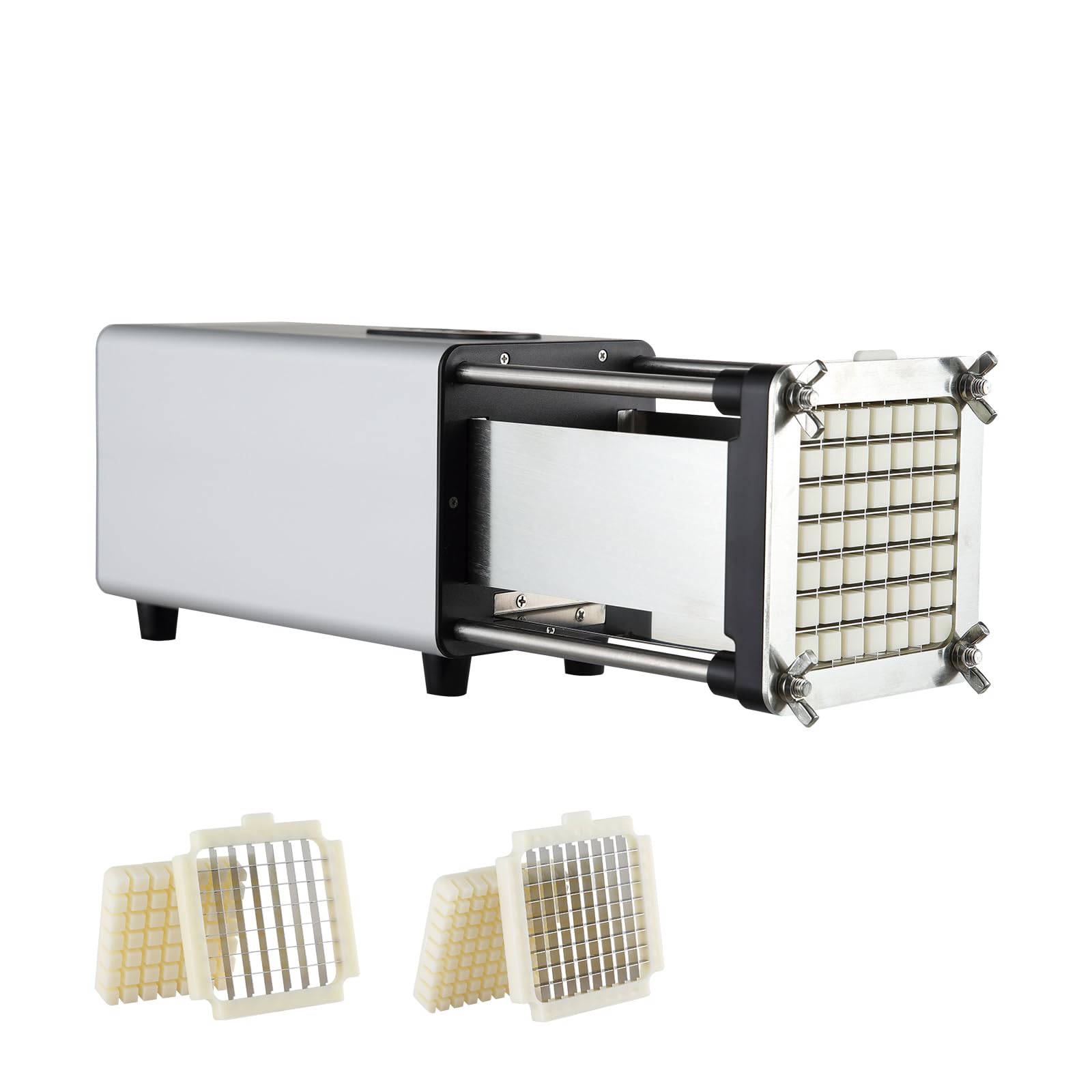 Sopito Coupe-Frites électrique, Coupe-Pommes De Terre électrique Professionnel Chipper De Pommes De Terre En Acier Inoxydable Avec Lame De 6mm, 9mm Et 12mm - Équipements Pour Restaurants & Hôtels