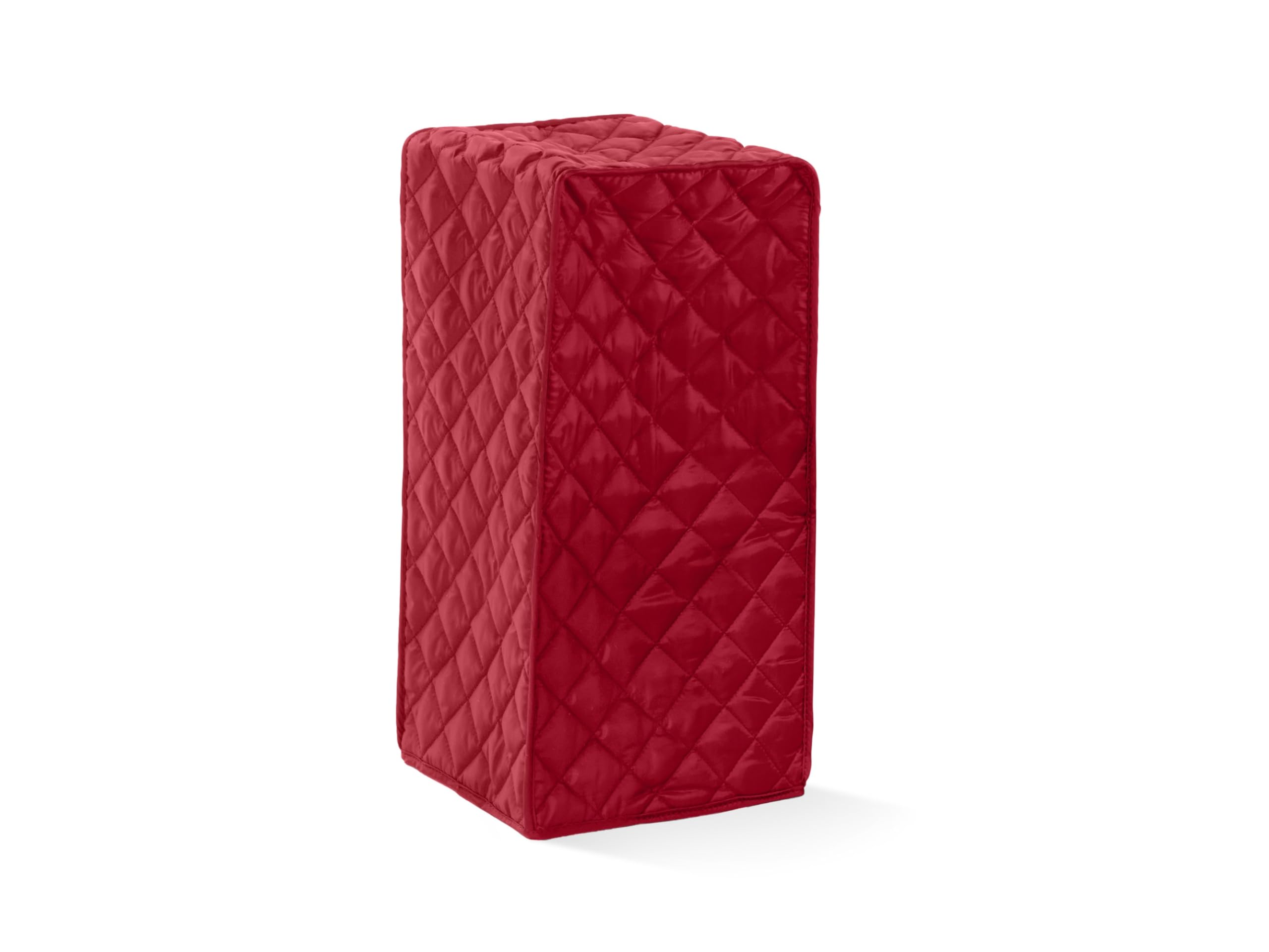 Covermates Square Appliance Cover, 8"W x 8"D x 17"H, Red