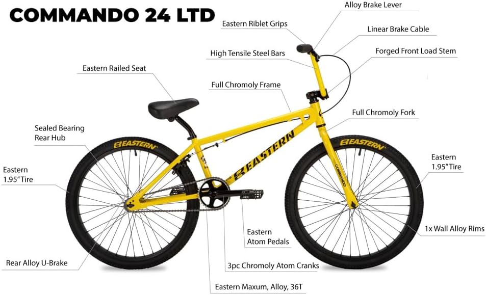 Eastern Commando 24" Ltd Cruiser Bike
