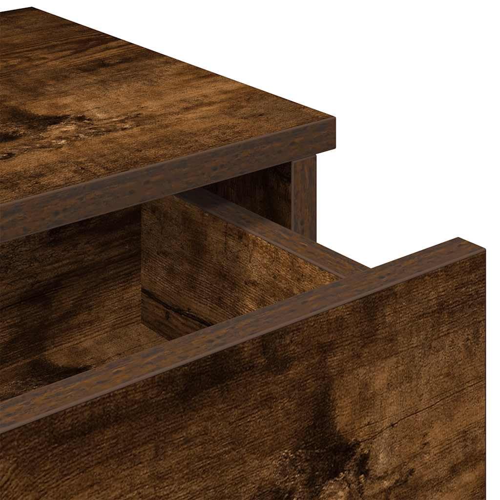 Homgoday Estante de Pared con cajones de Madera contrachapada Blanco Estantería de Pared Colgante Flotante Almacenamiento Espacio Decoración Artículos Diarios en Familia