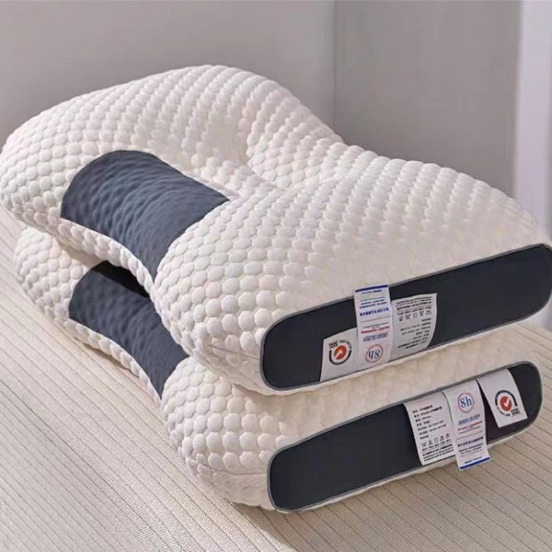 3D SPA Massage Pillow Cervical Orthopedic Neck Pillow to Help Sle...