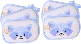 SAFIGLE 6 Pçs Toalha De Banho Do Bebê Toalha De Banho Do Bebê Esponja De Banho Da Criança Toalhas De Banho Do Bebê Luvas De Banho Esfrega Esponjas Para Limpeza Esponja Do Chuveiro Do Bebê