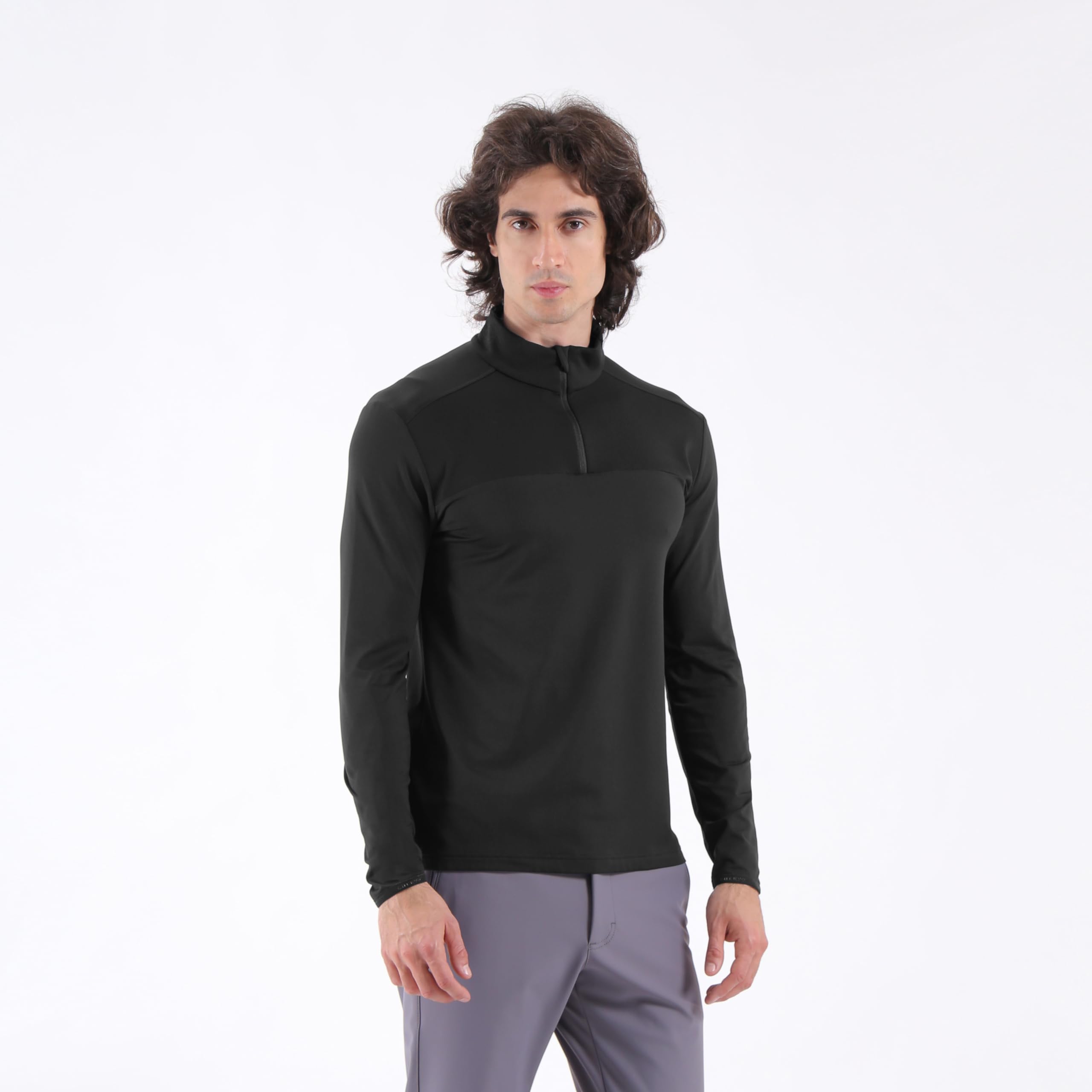 Chervò 65640-999 Toby golf męski czarny/czarny, rozmiar 38, czarny/czarny, 38