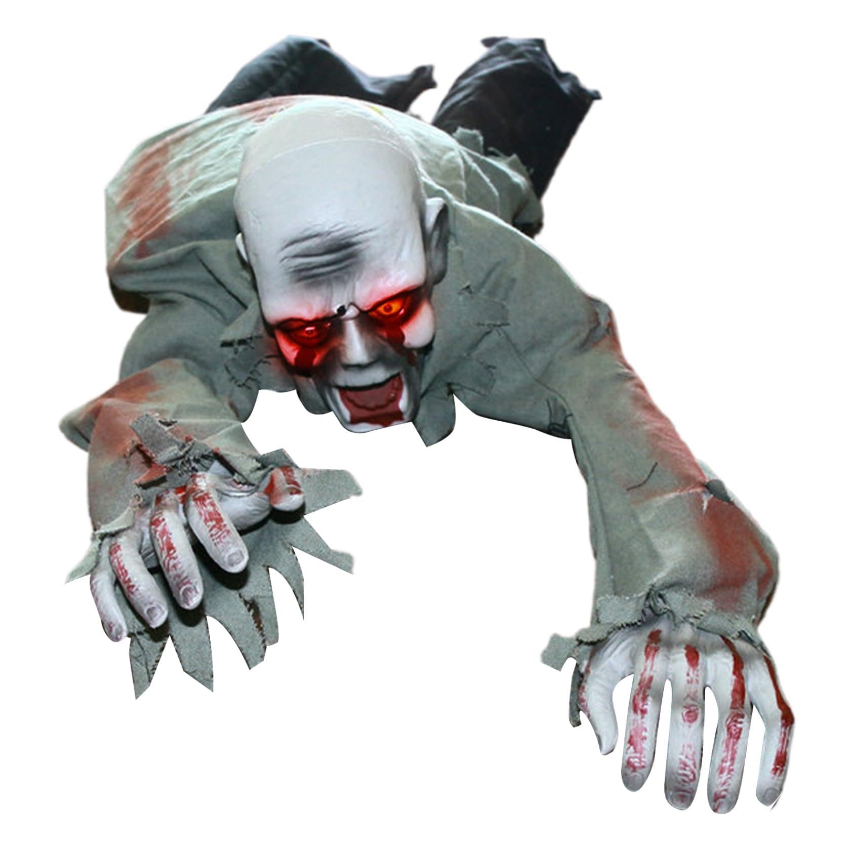 Zombie rampant Halloween sanglant pour effrayer vos voisins et réussir votre fête