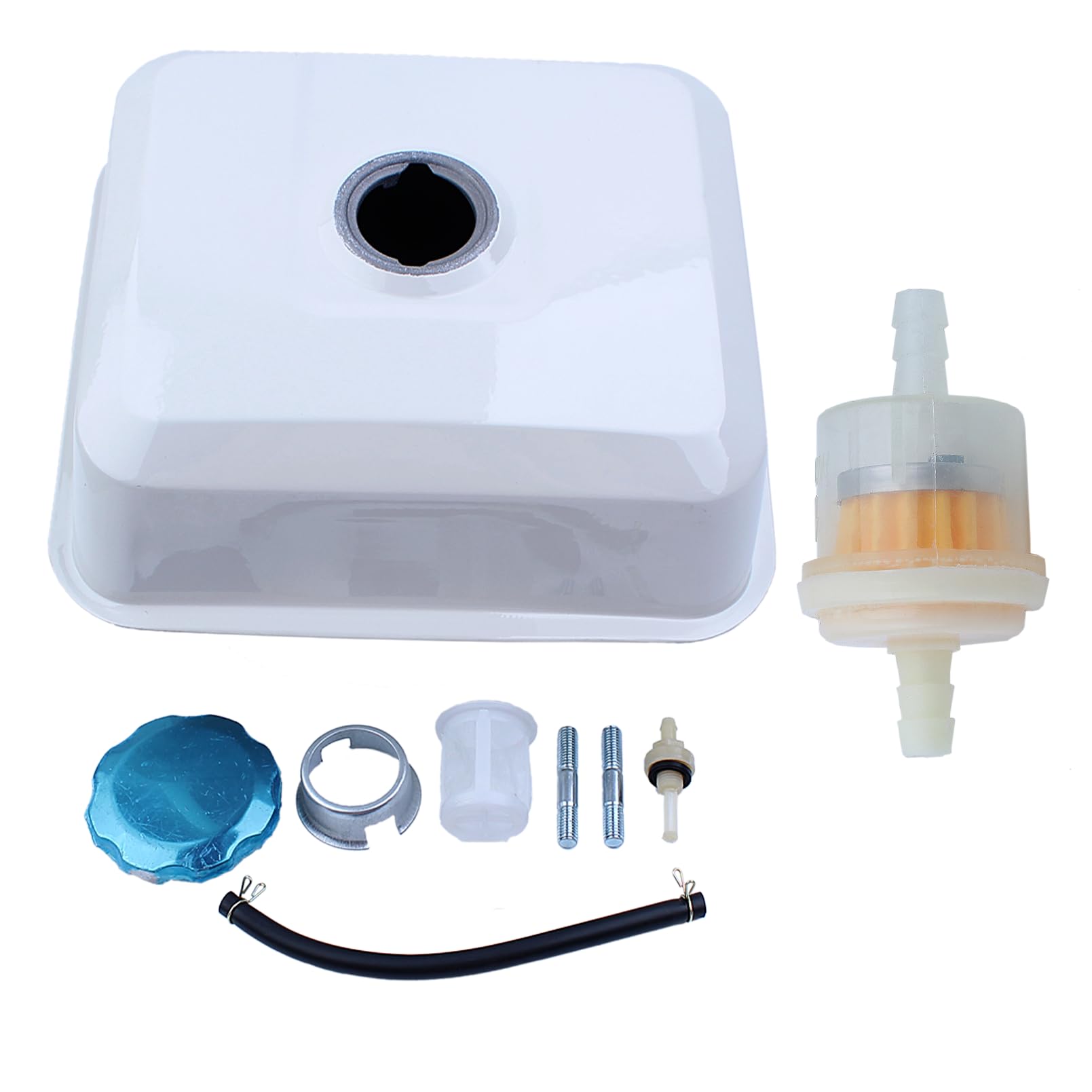 Réservoir de carburant GX240 pour Honda GX390 GX340 GX270 GX420 Harbor Freight 420 Go Kart adapté pour Champion 240 cc 270 cc 389 cc 420 cc 439 cc moteur