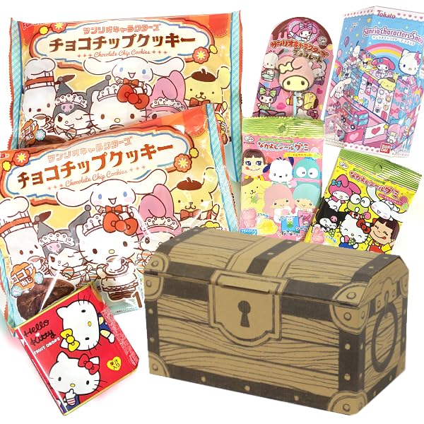 Amazon.co.jp: (宝箱 サンリオ セット) お菓子 詰め合わせ (ひなまつり