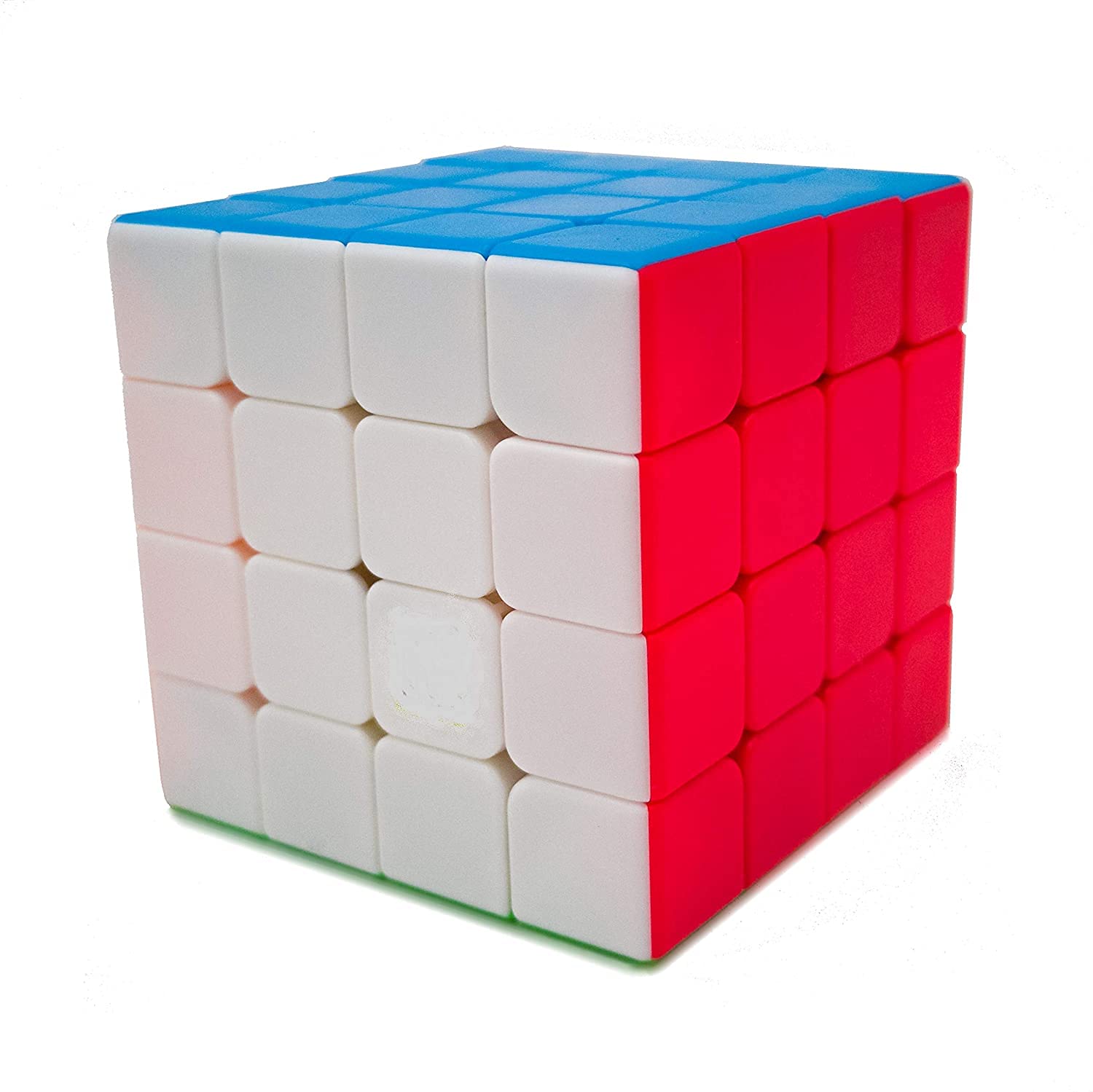 Kaushik MoYu Cube 4x4 High Speed Stickerless Magic 4 by 4 Puzzle Cubes