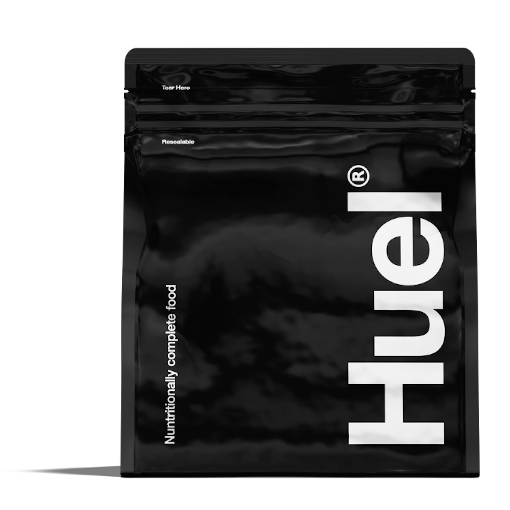 HuelBlack Edition High Protein Complete Meal Replacement, 17 Meals, Banana Flavour, 40g of Protein Per Serving, Ready Meals, Vegan Protein Powder, Gluten-Free, Non-GMO