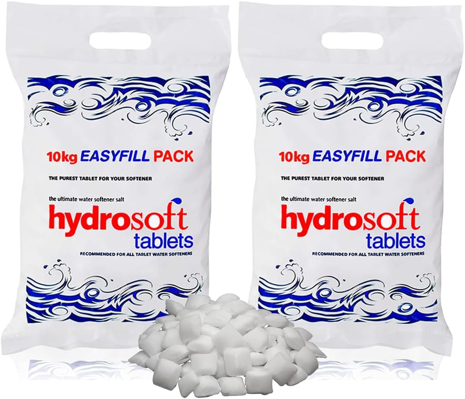 HSD HYDROSOFT Salt Softener Tablets 10Kg Bag Laundry Water Softener