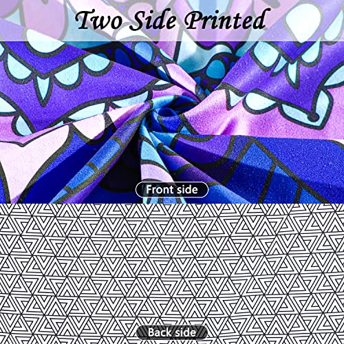 Dolxico Quick Dry Beach Towel, Sand Free 30 X 63 Large Microfiber Beach Towel, Super Absorbent Travel Towel Fast Drying Lightweight Compact Mandala Camping Pool Shower Beach Towel For Women Kids Girls #TOP6