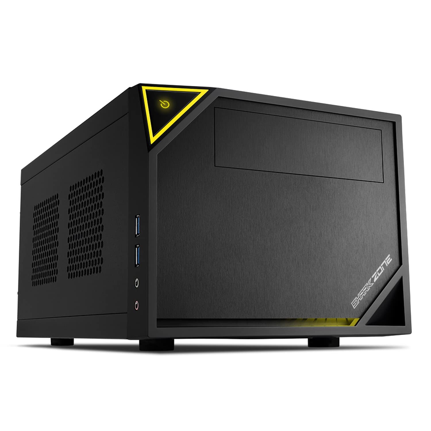 Sharkoon Mini-ITX・Mini-DTX対応 ゲーミングPCケース SHARK ZONE C10 日本正規代理店品