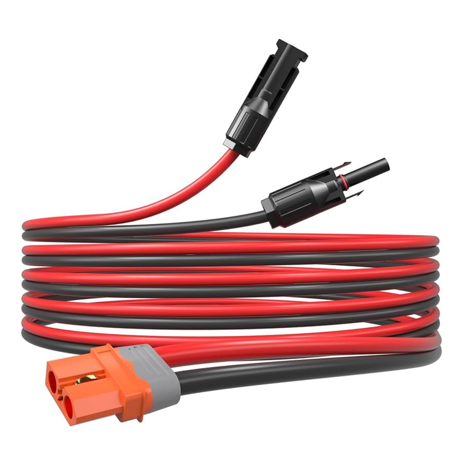 Amazon.co.jp: MC4ソーラーパネルからXT60i アダプターケーブル