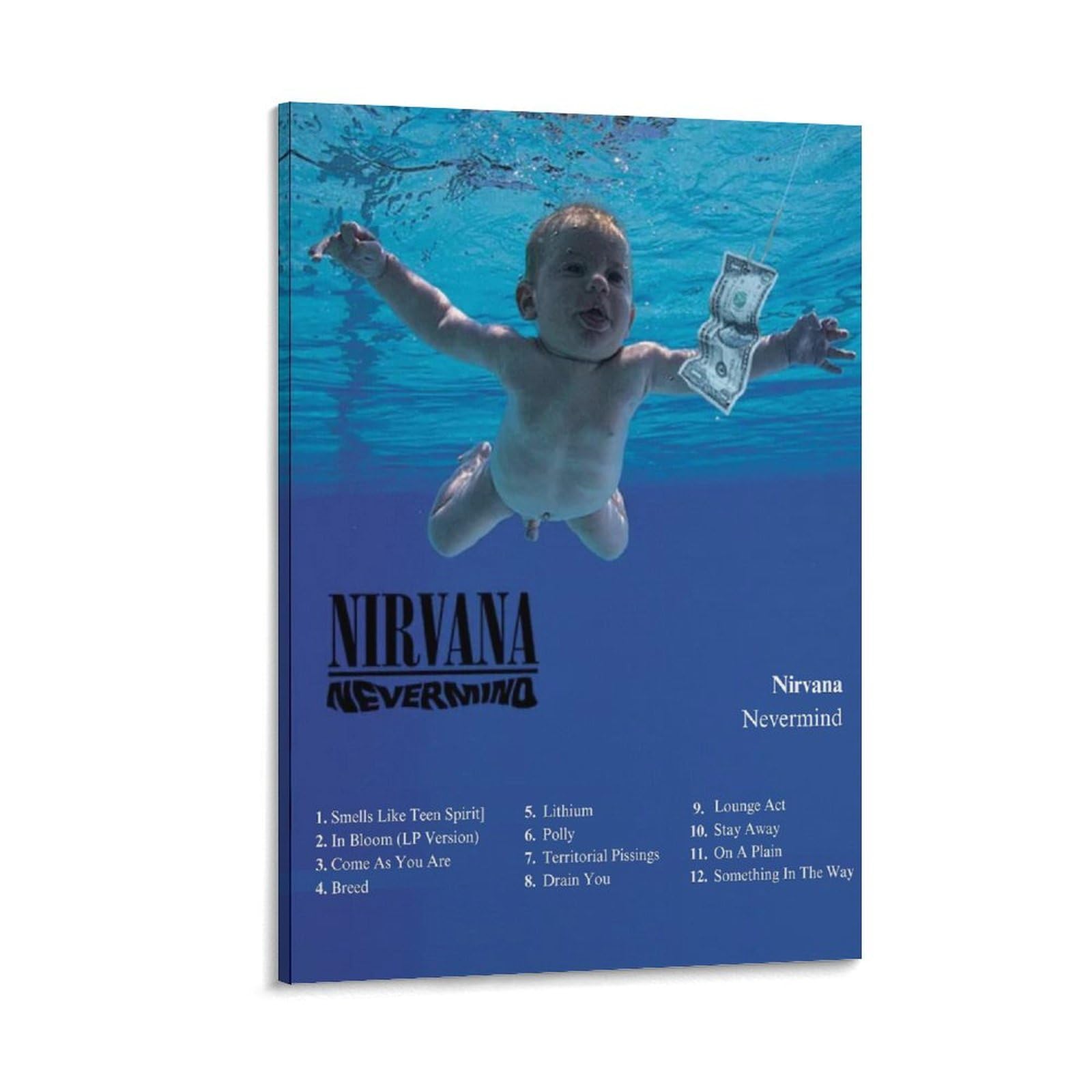 【ポスター】ニルヴァーナ Nirvana ネヴァーマインド(A1サイズ) ニルヴァーナ『Nevermind』のセールス推移：当初は売れなかった名盤