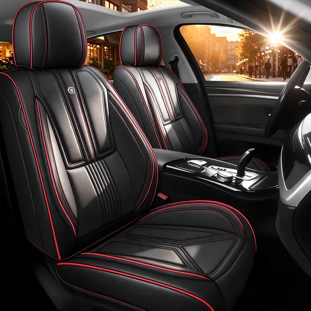 Custom Car Seat Covers for Toyota Prius 2001-2026,Easy Install,Black