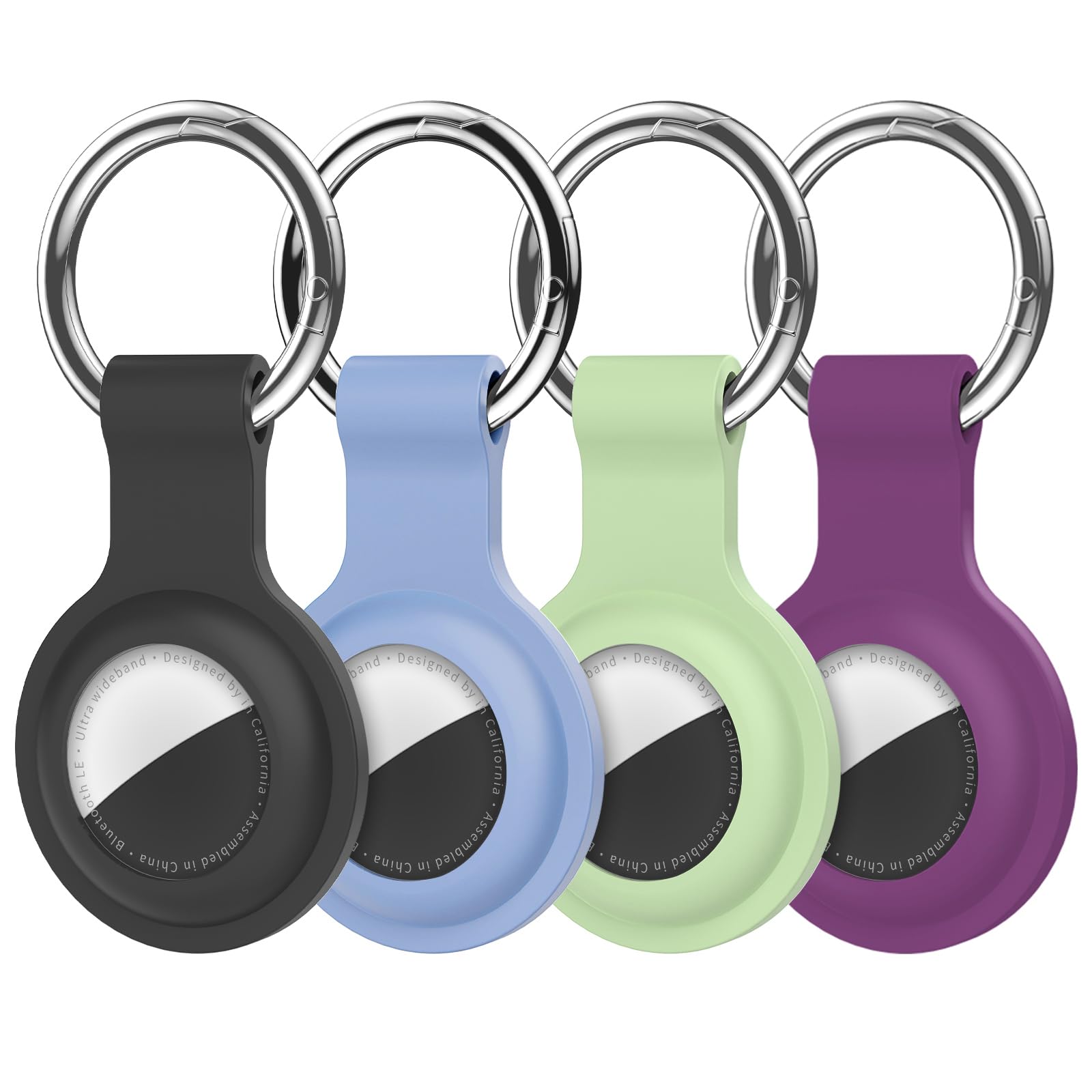 Compatible for AirTag Holder Keychain for Apple Air Tag 1st&amp;2nd Generation