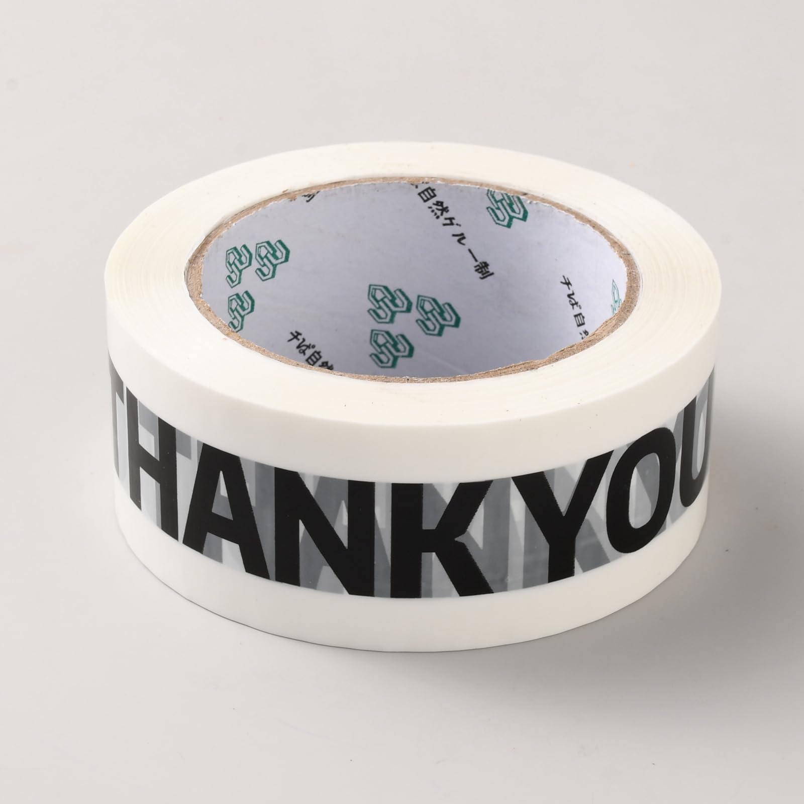 GORGECRAFT 91m*45mm Thank You Packing Tape Pink Printing Shipping Tape with Black Letters Self-adhesive Stickers Decorative Strips for Boxes Sealing Parcel Packaging Gift Wrapping DIY Crafts