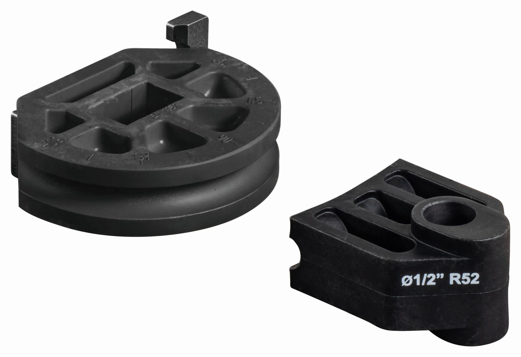 Roller's Arco Accessories - Bending Segment and Sliding Piece for Material-Appropriate Bending without Cracking and Folding in Pipe Processing (Diameter 1/2 Inch R52 mm)