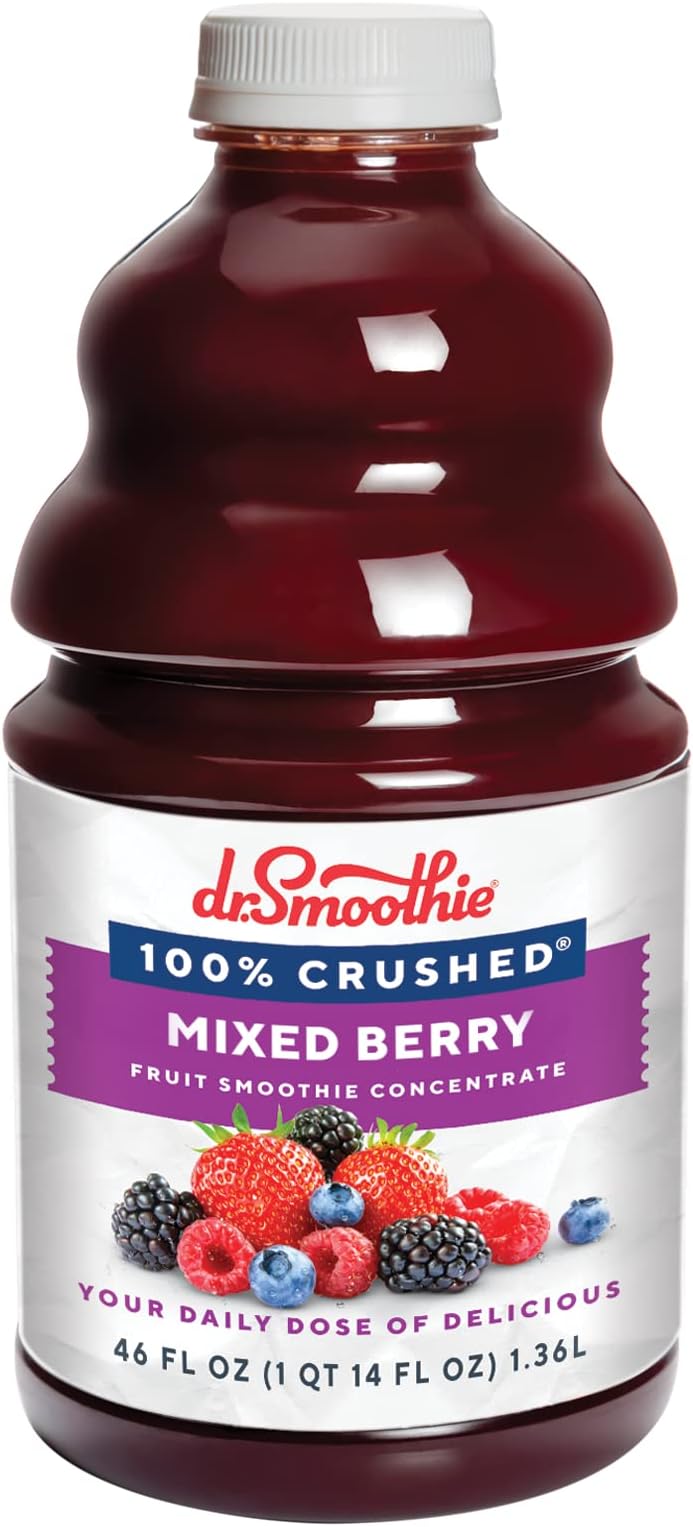 Dr. Smoothie 100% Crushed Mixed Berry Blend 46 oz