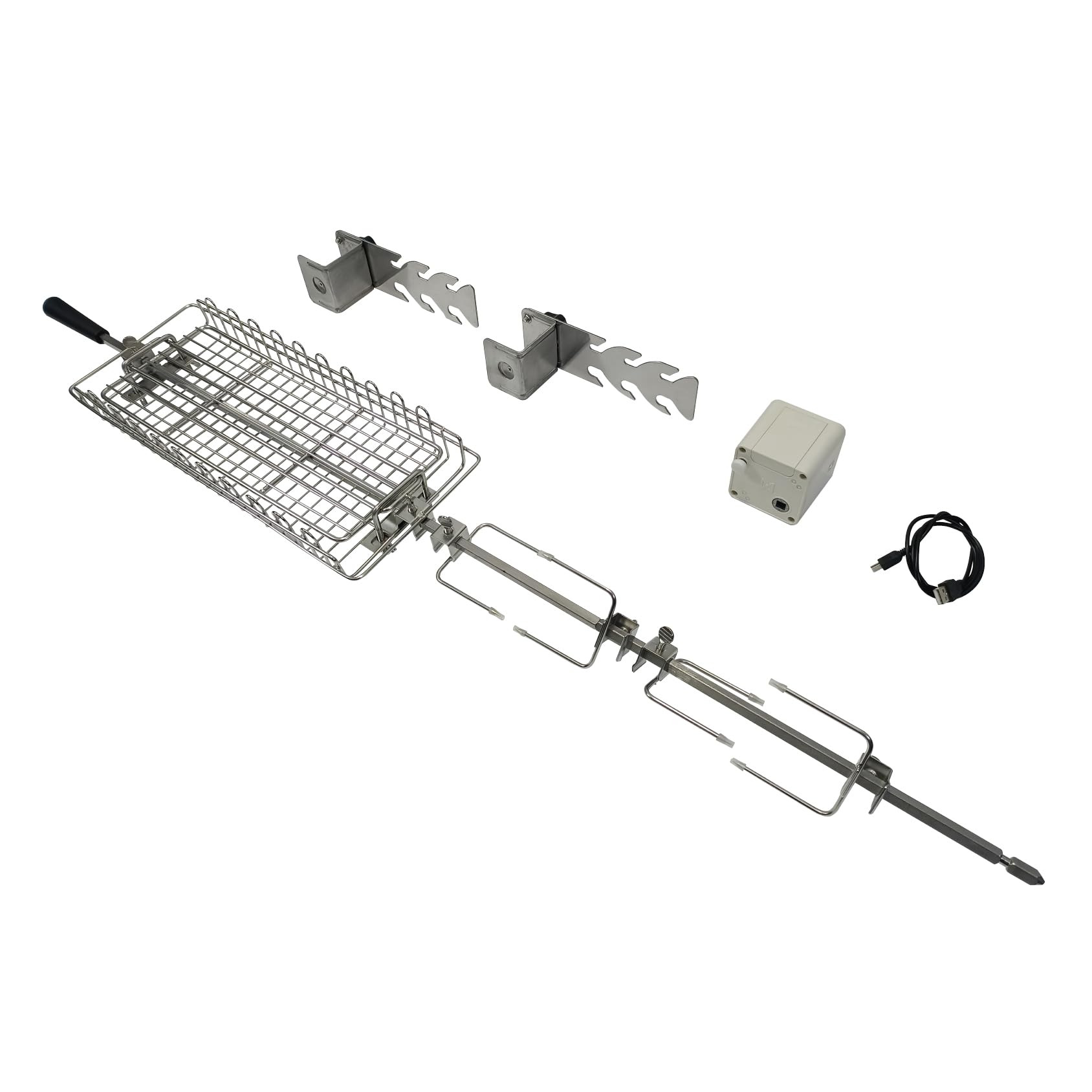 Amazon.co.jp: 回転型 丸焼き機 5078N バスケット ロティサリーキット