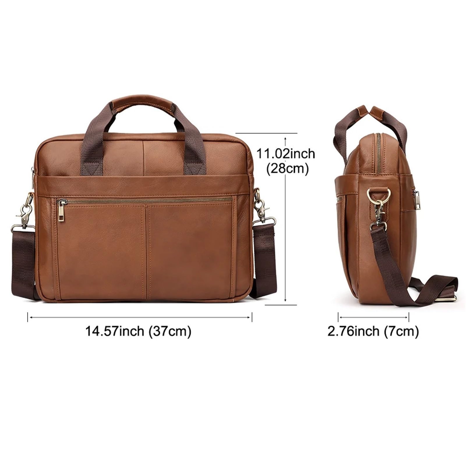 Valigetta 24 Ore Uomo Valigetta for uomo Borse a tracolla in pelle Borsa for computer da lavoro for viaggi di