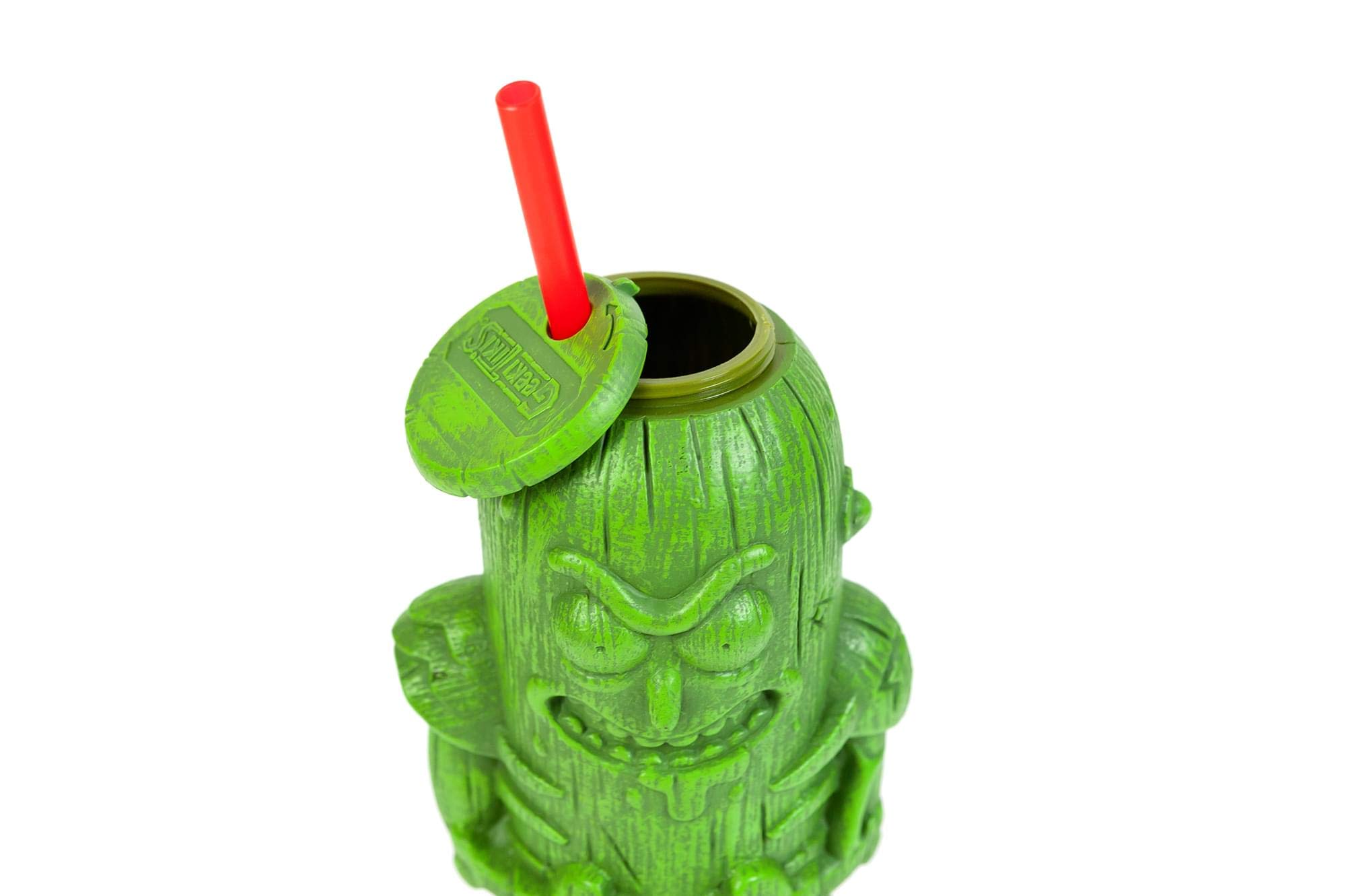 Amazon.com | Geeki Tikis Rick and Morty Pickle Rick Plastic