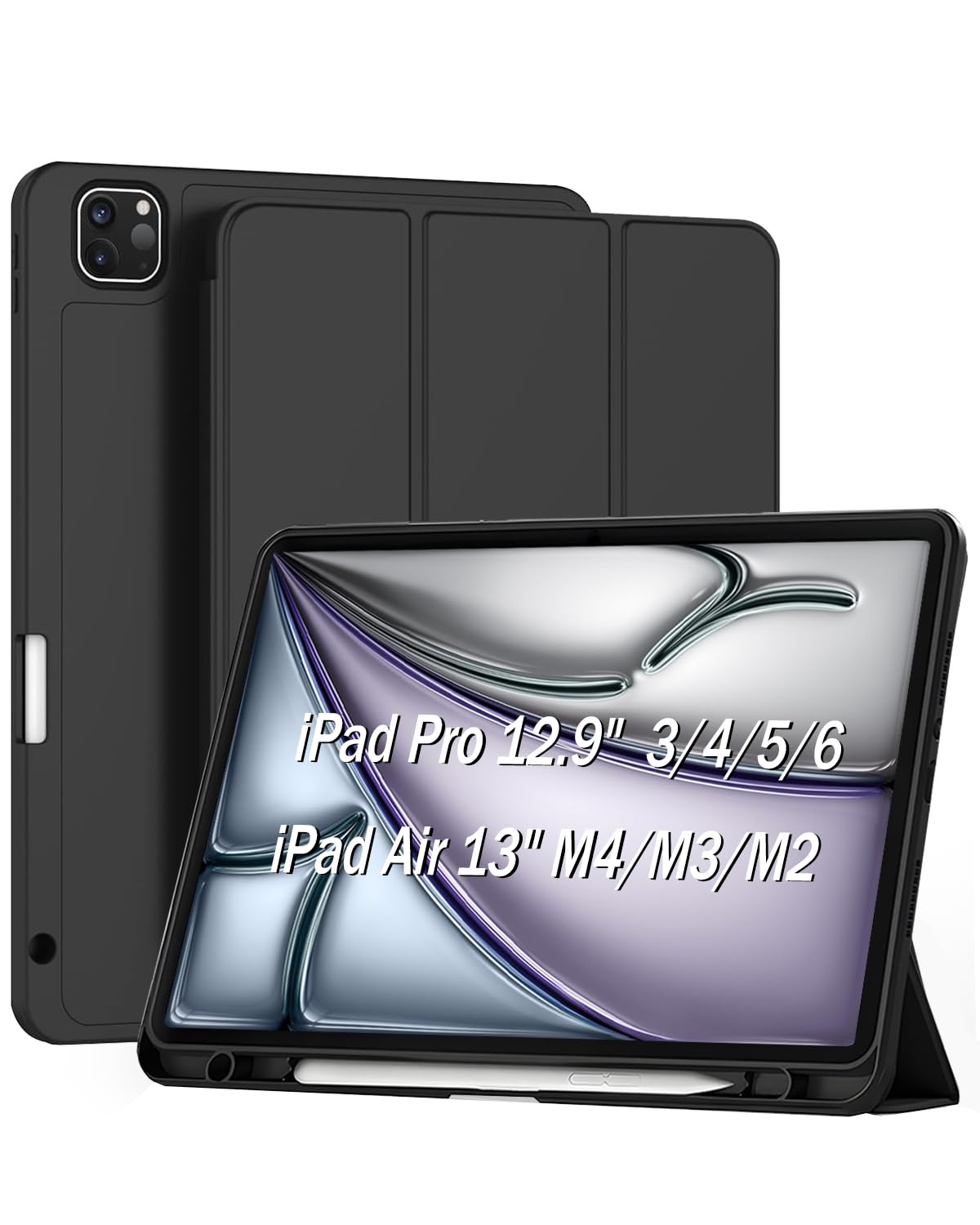 Capa para iPad Air 13 M4/M3/M2 / iPad Pro 12.9 6ª / 5ª / 4ª / 3ª