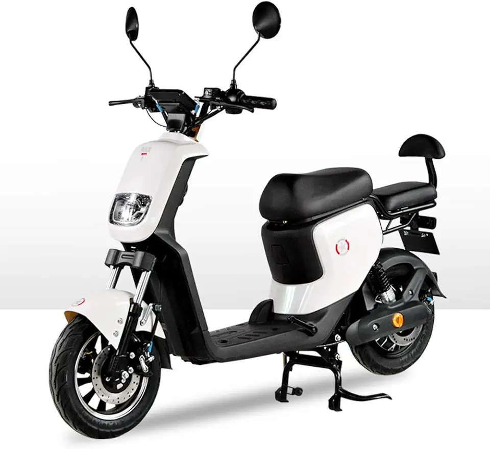 Scooter Elétrico, Patinete Elétrico Dobrável Velocidade Máxima 25 Mph, Alcance de 80 Km para Adultos, Scooter Portátil Dobrável para Adultos com Sistema de Freio Duplo e Aplicativo