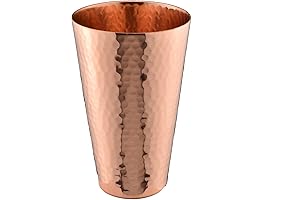 Artisan Handcrafted Copper Tumbler Cups for Authentic Drinking Experience