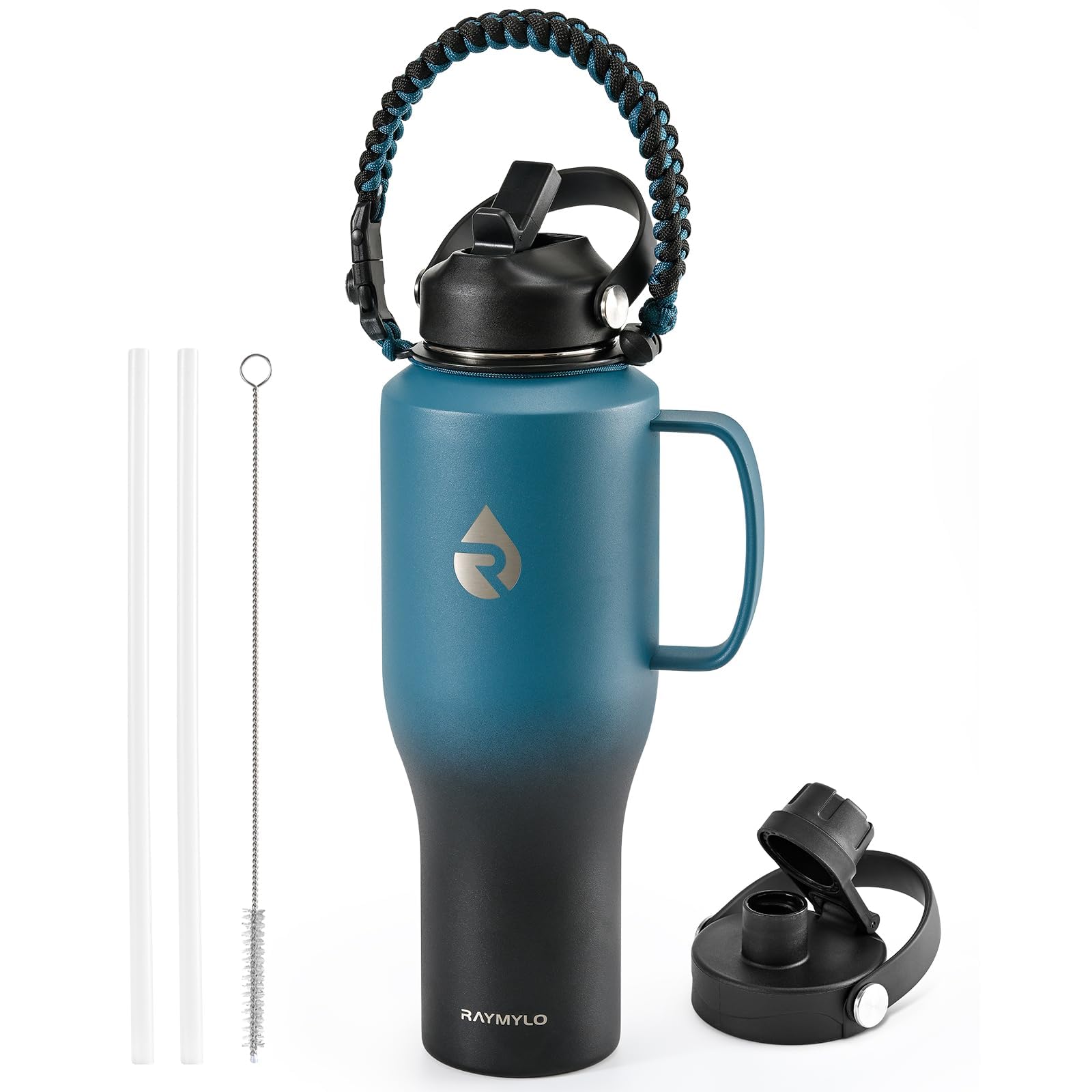 RAYMYLO 1.2L Insulated Water Bottle with Handle