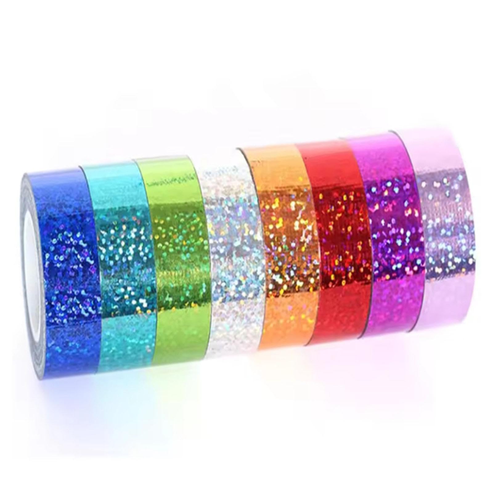 rockible Nastro Adesivo per Cerchio da Ginnastica Ritmica, Adesivo per Cerchio per progetti artistici e Artigianali, Facile Applicazione, Nastro Decorativo per