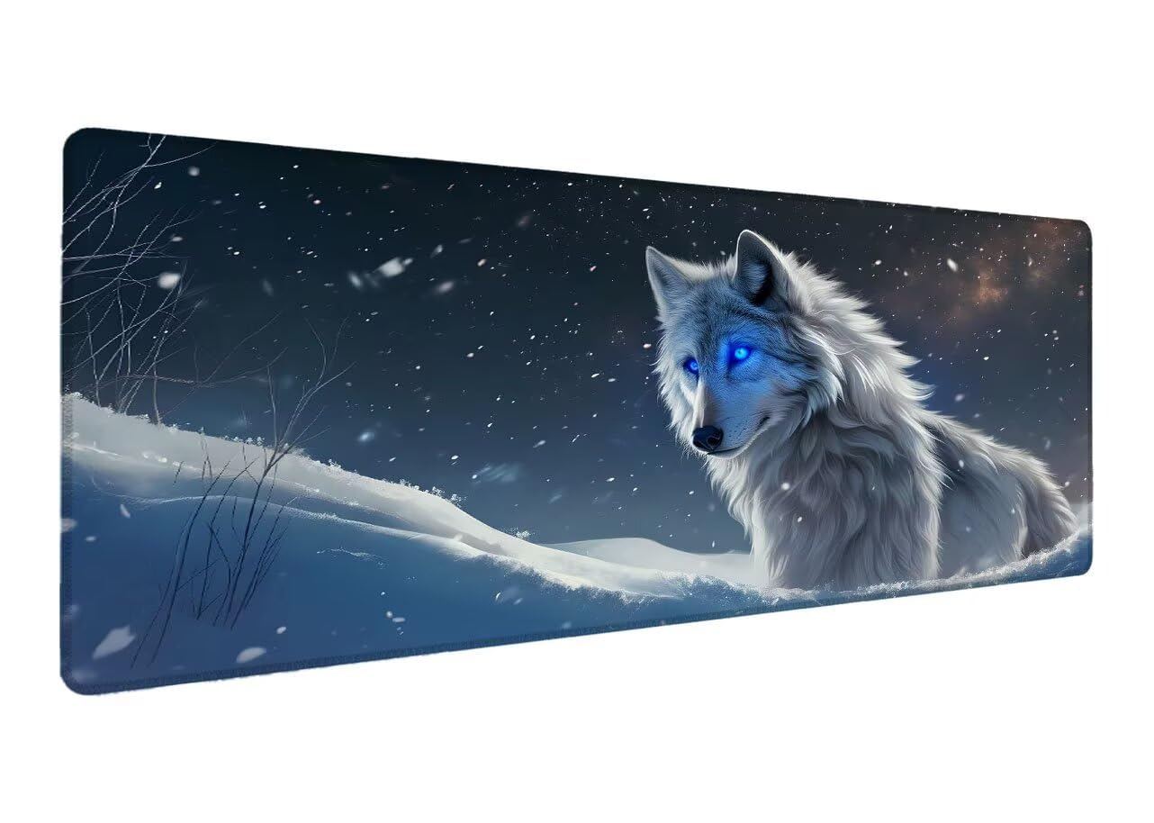 Podkładka pod mysz do gier gwiaździste niebo, podkładka pod mysz XXL 1000 x 500 x 3 mm, rozszerzona podstawa antypoślizgowa mata biurowa, wodoodporna powierzchnia, szyte krawędzie, zmywalna podkładka