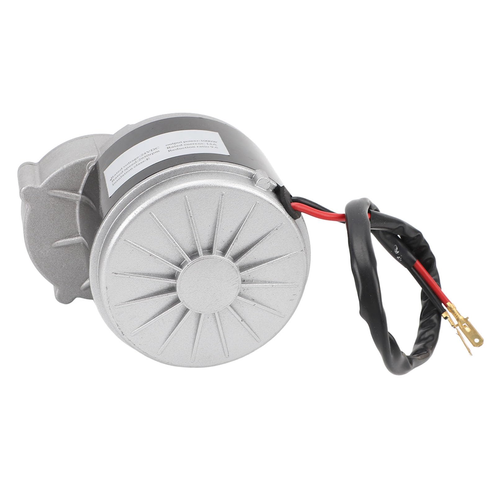 Motore 24 V 500 W Motore Elettrico con Riduttore a Ingranaggi 24 V 1000 W per Biciclette Elettriche Tricicli e Kart Installazione Semplice e Silenziosa Potente
