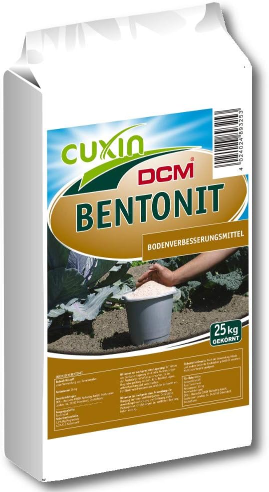 Cuxin Bentonit Poudre 3 Kg - Engrais Naturel Et Amendement De Sol Premium