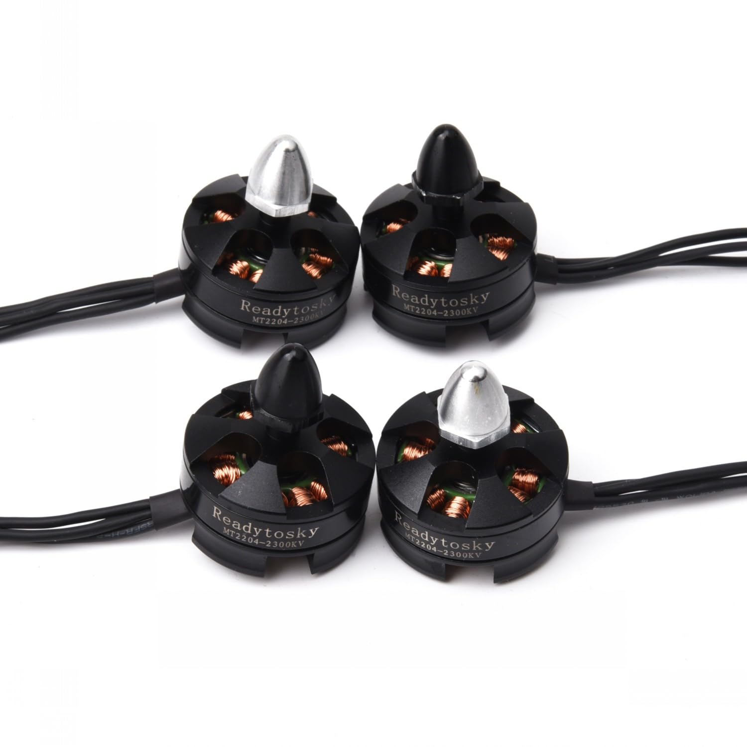 Readytosky MT2204 2300KV Brushless Motor 2-3S for RC QAV210 250 280 FPV Racing Drone Quadcopters(4PCS)