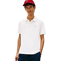 Tommy Jeans Polo Uomo Tjm Reg Ess Ext DM0DM22711 S/S, Bianco (Ecru)