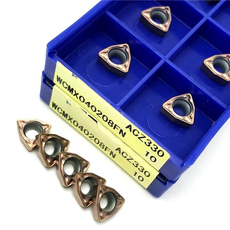 Herramienta de Corte Lathe Tools 10pcs WCMT050308 FN ACZ330 miniatura 2
