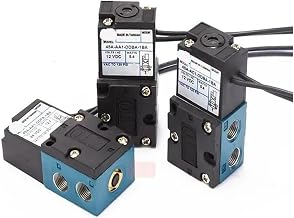1pcs 4 Way 5way 45A High Frequency Pneumatic Solenoid Valve 45A-AA1-DDAA-1BA 45A-AC1-DDBA-1BA 45A-BC1-DDAA-1BA(45A-AC1-DDBA-1BA 12V)