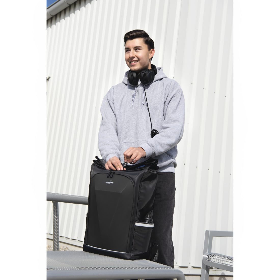 uRage Zaino da Gaming Carrier 700", Misto, Nero, Grande Capacità, Nero, Grande Capacité